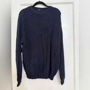 Brandy Melville John Gault navy crewneck sweater